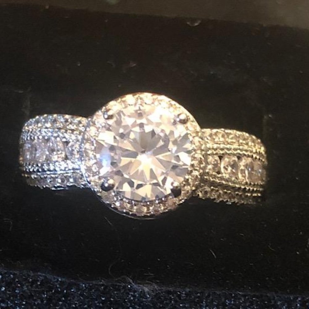 Stunning Diamond CZ Ring